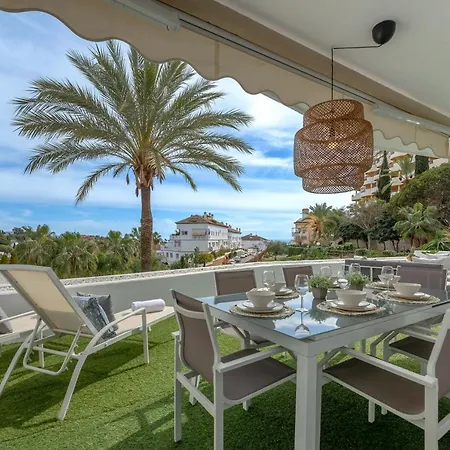 Vacation I Relax In Andalusian Gardens, Big Sunny Terrace Apartment Marbella