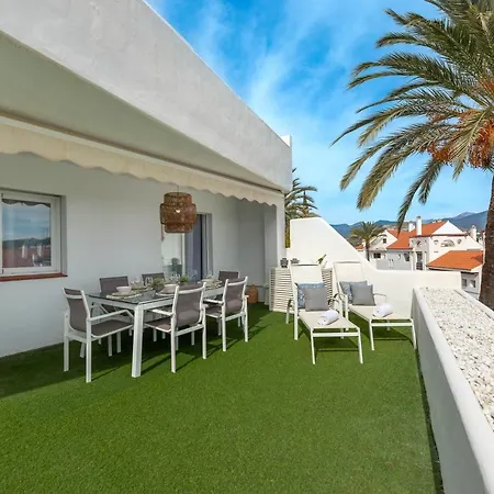Vacation I Relax In Andalusian Gardens, Big Sunny Terrace Apartment