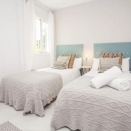 Vacation I Relax In Andalusian Gardens, Big Sunny Terrace Apartment Marbella